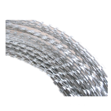 galvanized razor wire razor barbed wire concertina razor wire